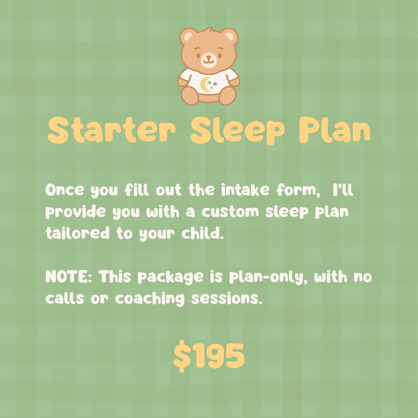 Infant to Toddler Sleep Packages