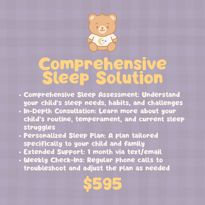 Infant to Toddler Sleep Packages